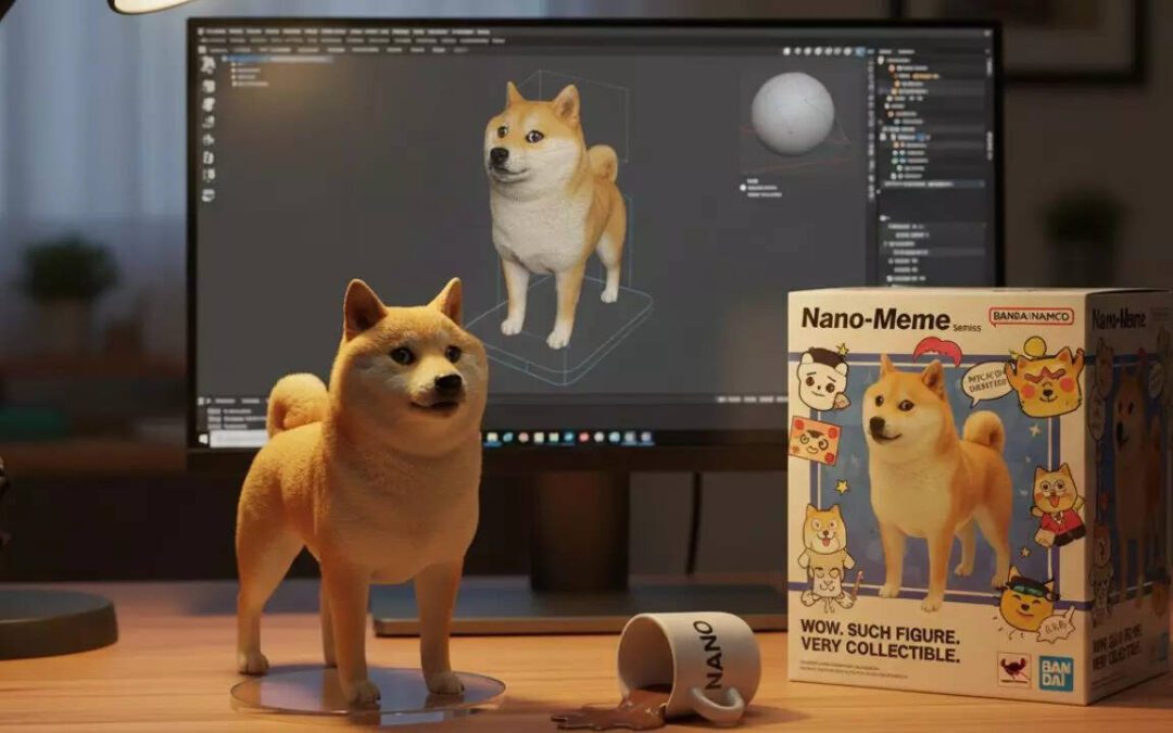 Der Nano-Banana-Trend: KI-gestützte 3D-Figuren