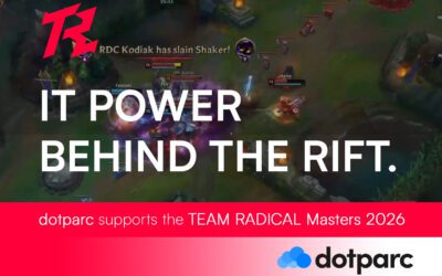 Technologie trifft auf Esports: dotparc sponsert die TEAM RADICAL Masters 2026